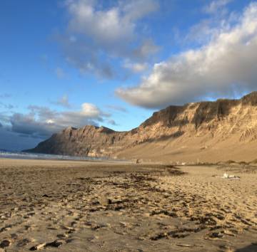 Famara beach