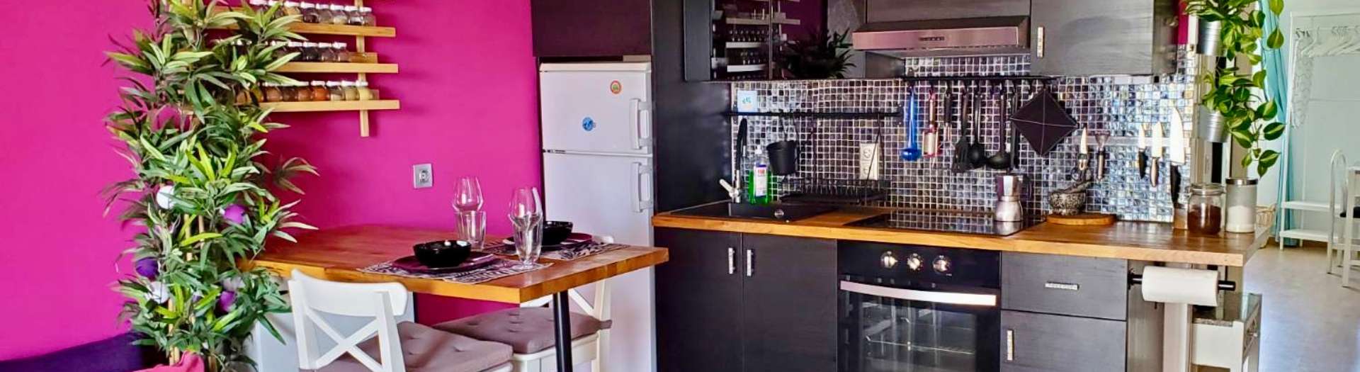 kitchen sunset lanzarote escape