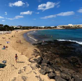playa las cucharas - lanzarote escape